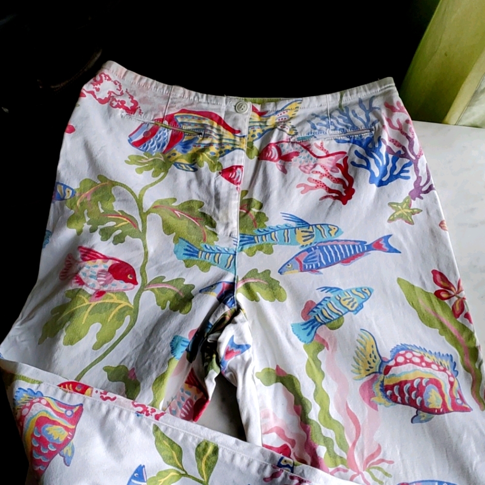 White summer jeans